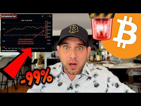The Worst Crypto Crash Of All Time Just Happened..... (what Now?)