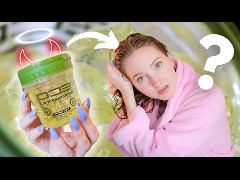 Trying Eco Styler Gel On White Girl Hair. (and Is It Really Toxic?)