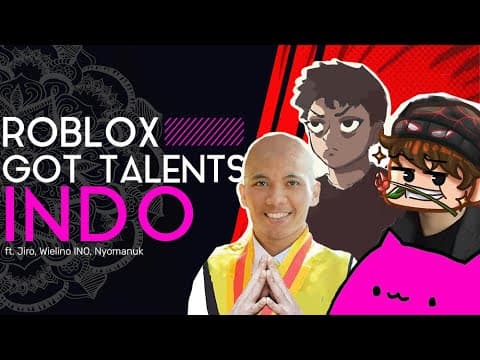 Roblox Got Talent Indonesia ( Ft. Wielino Ino , Jiro , Nyomanuk )