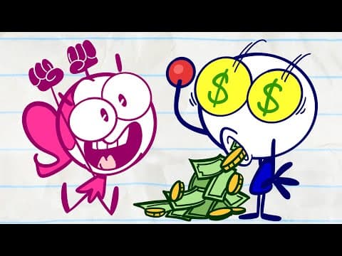 Whole Lotto Love | Pencilmation Cartoons!