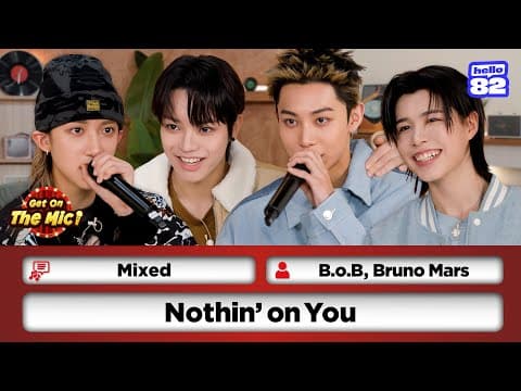 Does Jay Park's New Boy Group, Lngshot, Know The Lyrics To Nothin' On You?❤️🎤 | Get On The Mic!