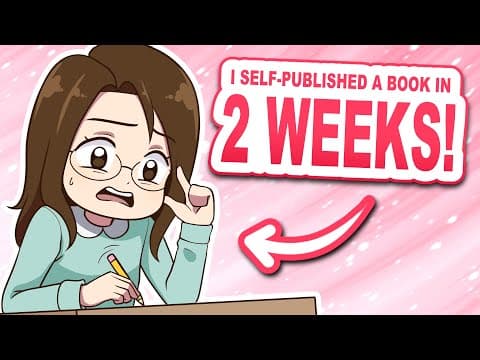 I Self-published A Book In Two Weeks! 🫠