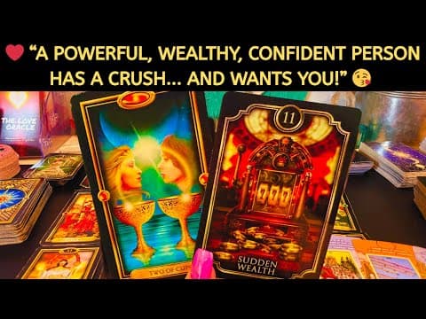 ❤️ “a Powerful Wealthy, Confident Person Has A Crush… And Wants You!” 😘 Love Tarot Reading