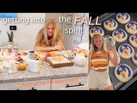 Getting Ready For Fall 🍂 - Decorating, Nails, Baking & More