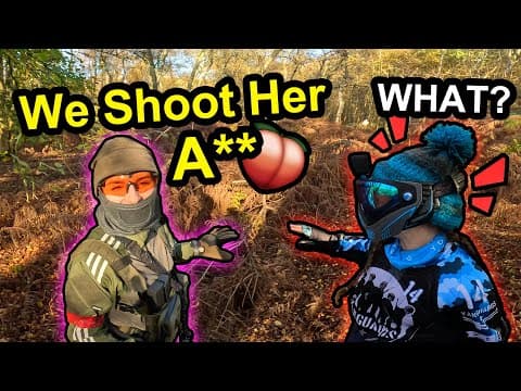 She Helped Me Shoot My Girlfriend!😳🍑 Airsoft Funny Moments & Fails