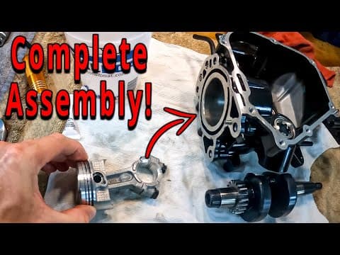 Reassembling An Outboard Engine From Scratch!