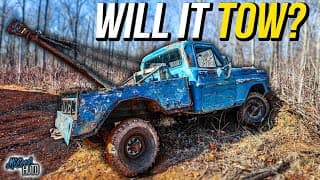 Forgotten 4x4 Ford Tow Truck Goes Off-road After Decades!