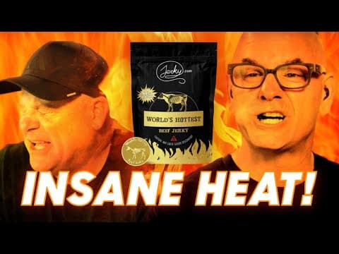 The World's Hottest Jerky: I Can't Breathe