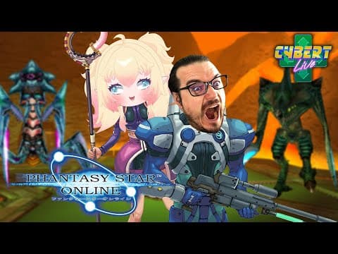 Phantasy Star Online Is Peak W/ @hunnybunee | Cybert Live