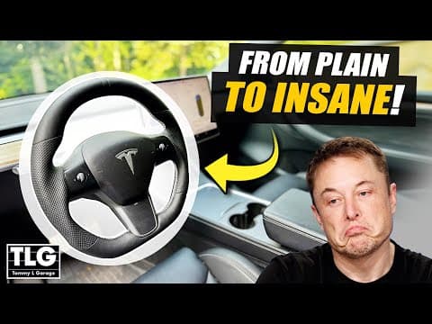 Tesla Steering Wheel Upgrade – Full Diy Installation Tutorial