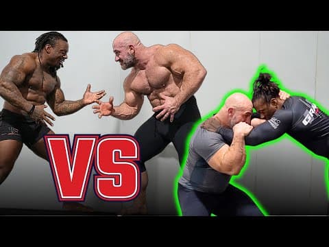 Pro Bodybuilders Bjj/grappling Super Match (to Submission!)