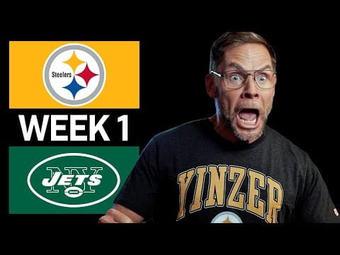 Pittsburgh Dad Reacts To Steelers Vs. Jets 2025 Nfl Week 1