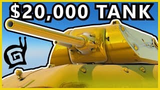 This Tank Costs A Fortune, Apparently