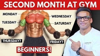 Second Month At Gym | Full Month Muscle Building Workout For Beginners | Yatinder Singh