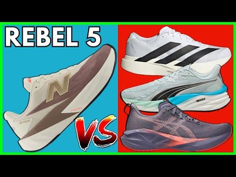 New Balance Fuellcell Rebel V5 Vs The Rest - Adizero Evo Sl, Velocity Nitro 4 & Novablast 5