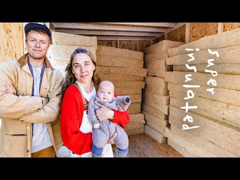 Super Insulating A Sauna From Scratch | 12 Inch Walls!