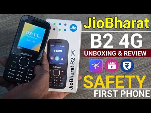 Jio Bharat B2 Unboxing And Jio Bharat All Details #jio