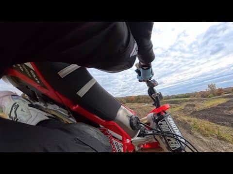Fall Moto Laps In Illinois With Brett Cue | Insta360 X5 Track Pov 🍁🍂