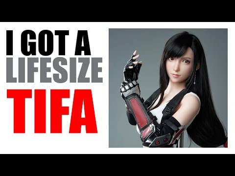 I Got Sent A Life Size Tifa Lockhart?!! [gamelady]