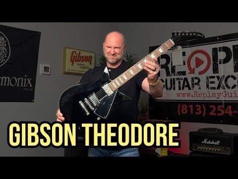 Gibson Theodore Guitar Review | Dark Riffs & Metal Tones
