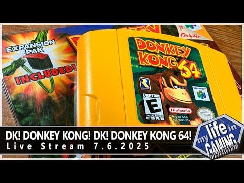 Donkey Kong 64 :: Live Stream