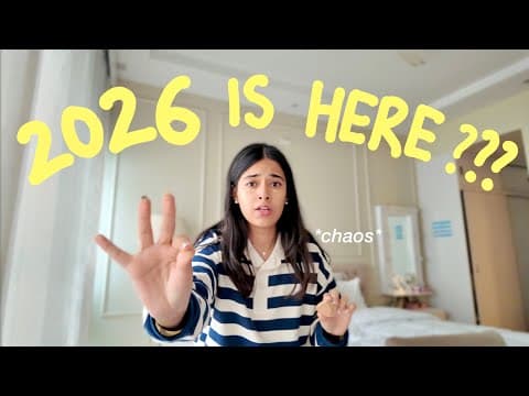 THE NEW YEAR PRESSURE IS REAL *chaotic guide*