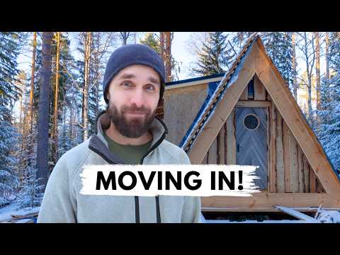 Finishing A Frame Cabin In Northern Sweden