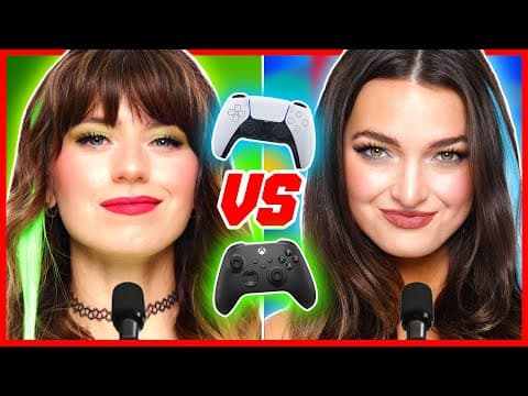 Xbox Vs Playstation Vs Switch | Playstation Girl