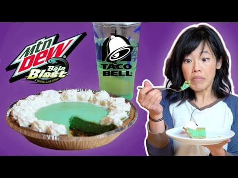 I Made A Baja Blast Pie
