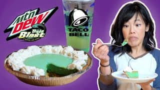 I Made A Baja Blast Pie
