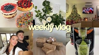 Weekly Vlog 🎄 Christmas Week, Ninja Slushie, Shopping,