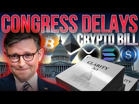 Congress Delays Bills For An Early Vacation🚨crypto Catalyst In January?
