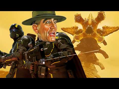 Hilarious Drill Sergeant Takes Out A Hive Lord In Helldivers 2!