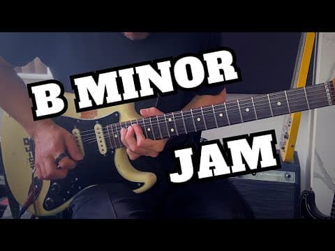 Epic Guitar Backing Track Jam - B Minor
