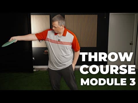 Timing Nose Down | Throw Course