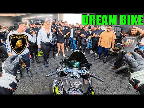 First Ride On My Lamborghini V4