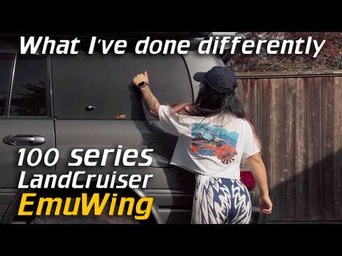 I Installed A Gullwing Window - Emuwing 100 Series Landcruiser