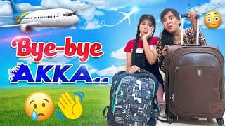 😜enga Akka Oorukku Poitta🔥 -  ✈️pack With Me😎 || Travel Vlog🚘 || Ammu Times ||