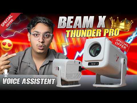 Best Projector Under ₹10,000 In India | Beamx Thunder Pro – Smart Voice Control Projector!