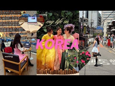 My Life In Korea 🌷🇰🇷 Reading, Working & Navigating My Biracial Identity