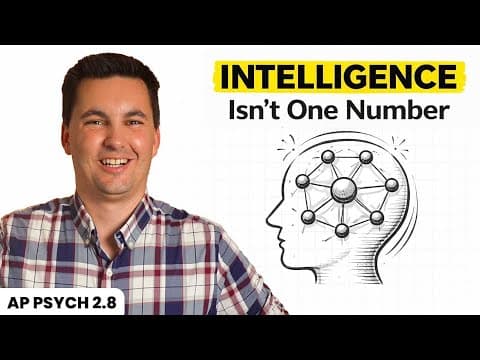 Intelligence & Achievement (ap Psychology Review Unit 2 Topic 8)