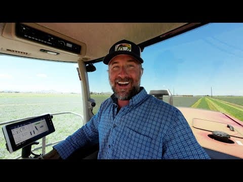 Finally Testing Out Gps On The Swather