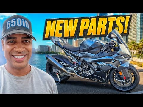 Installed $10,000 New Parts Onto My 2025 S 1000 Rr!