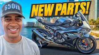 Installed $10,000 New Parts Onto My 2025 S 1000 Rr!