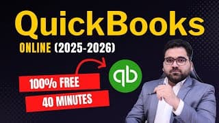 Quickbooks Online In 40 Minutes! - Bookkeeping In Quickbooks Online