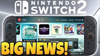 Big New Nintendo Switch 2 News Just Appeared!