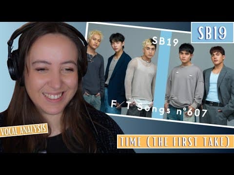 Hearing Sb19 Performing Time Live On The First Take (reaction & Analysis) | Jennifer Glatzhofer