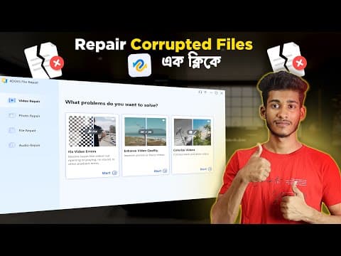 How To Repair Corrupted Video Files &amp; Photos In Seconds 2024 | 4ddig File Repair