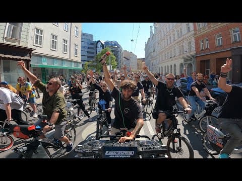 Drum & Bass On The Bike - Vienna