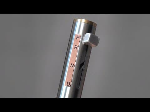 Making A Gear Shifter Multi Pen